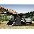 KAMPKEEPER SUV Car Tent, Tailgate Shade Awning Tent for Camping, Vehicle Camping Tents Outdoor Travel (Black)