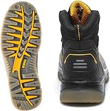 DEWALT Newark Waterproof Safety Boots Black Size 9 Steel Toe S3 WR SRA view 4