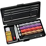 Lansky LKDMD 4-Stone Deluxe Diamond System Precision Knife Sharpening Kit