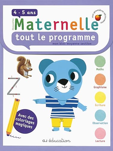 Download Tout le programme, mon bloc moyenne section PDF