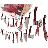 OHOME Halloween Party Decorations - 12 Pack Trunk or Treat Banner | Halloween Decorations for Indoor Outdoor Outside - Hanging Backdrop Garland Decor for Birthday Party Favors Supplies