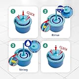 Spontex Aqua Revolution X'tra Floor Mop and Bucket Set with Refills view 3