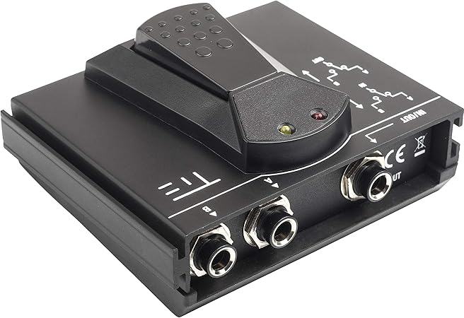 Tie A B Selector Tps 2 Selector Switch Pedal For Guitar Effects And Amps 1 Click Operation Silent 103 X X 43 Mm 241 G Black Amazon De Musical Instruments