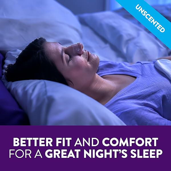 ZZZQUIL SLEEP NASAL STRIPS, CLEAR NASAL STRIPS, SNORING RELIEF FROM NASAL CONGESTION, WORKS INSTANTLY, REDUCES NASAL CONGESTION FOR LESS SNORING AND BETTER SLEEP, DRUG FREE, 52 NASAL STRIPS
