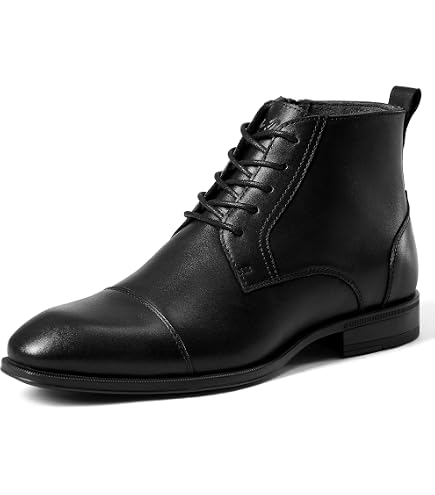 Amazon.com | Arkbird Mens Dress Boots, Genuine Leather Captain