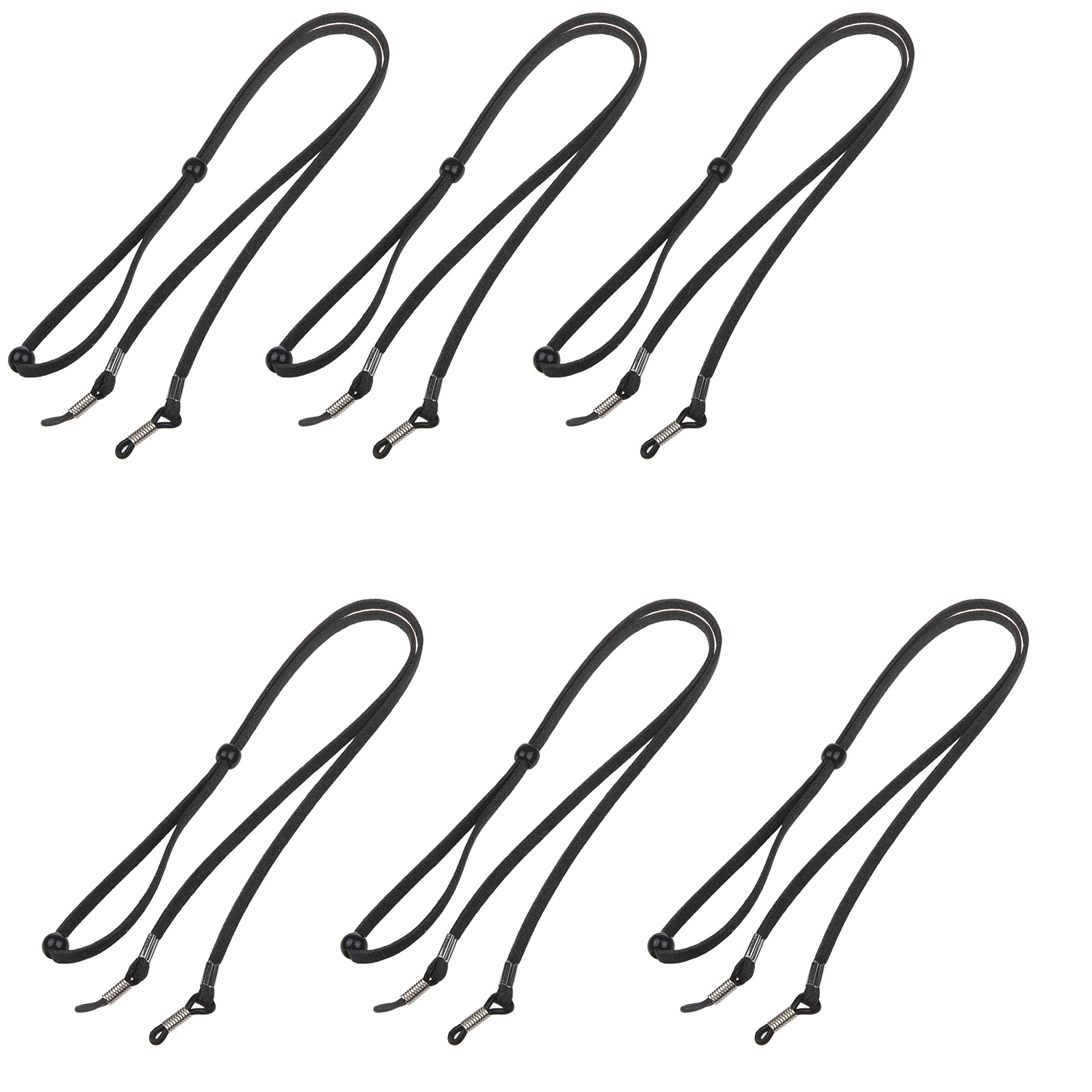 Kare & Kind Eyewear Retainers - 6 pcs - Suitable for All Types of Eyeglasses - Secure Your Prescription Glasses, Reading Glasses and Sunglasses - Adjustable and Suitable for Everyday Wear