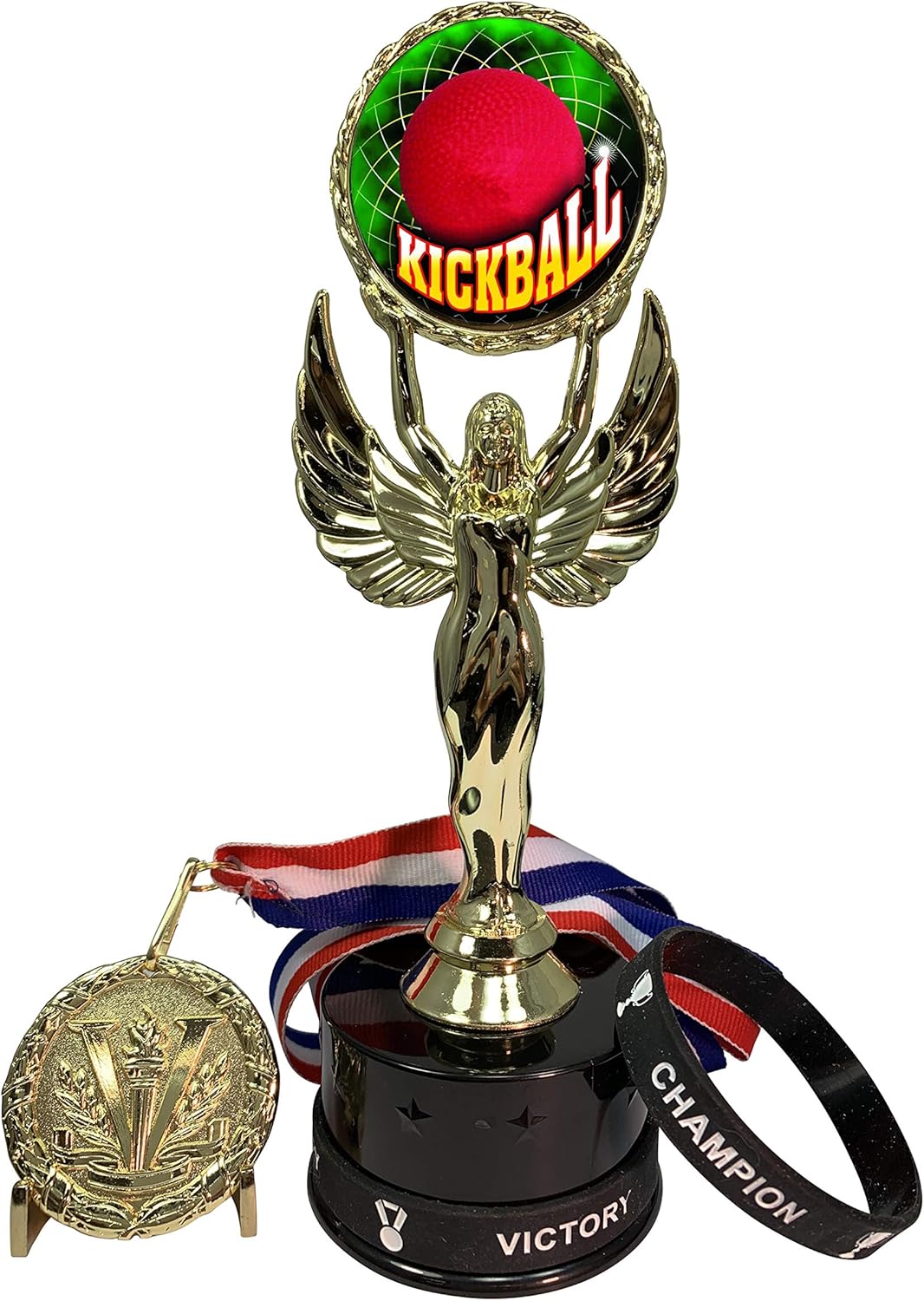 Express Medals Single Kickball Trophy Award Pack That