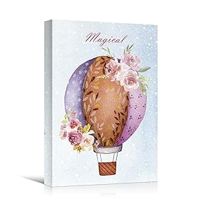 SIGNWIN Canvas Wall Art Nursery Beautiful Orange and...