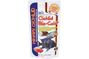 Hikari 8.8-Ounce Cichlid Bio-Gold and Floating Pellets, Medium