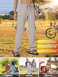 Womens Hiking Pants Convertible Quick Dry Stretch
