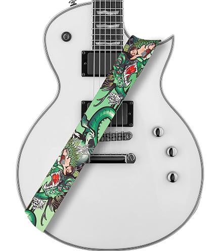 Buckle-Down Gitarrengurt – Nautical Flags Design, Grün/Mehrfarbig, Breite 2 Zoll, Länge 29–54 Zoll – Für Gitarre & Bass