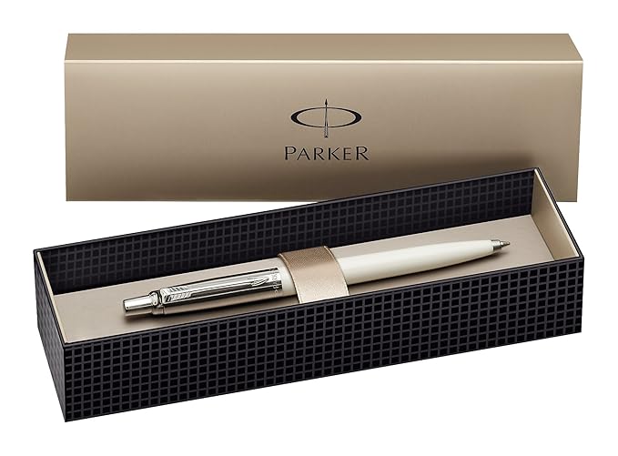 Parker Jotter Special Edition 60th Anniversary Whiteness, creme-weiß