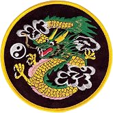 Tiger Claw Patch - Yin Yang Cloud Dragon