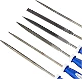 Blue Spot Tools 6pc Mini File Set with Pouch 150mm Soft Grip view 3