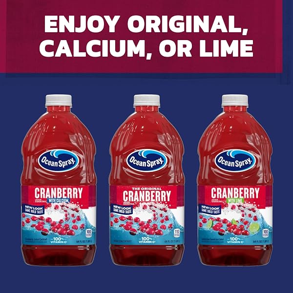 OCEAN SPRAY CRANBERRY COCKTAIL JUICE DRINK, (PACK OF 6) 10 OUNCE, 60 FL OZ