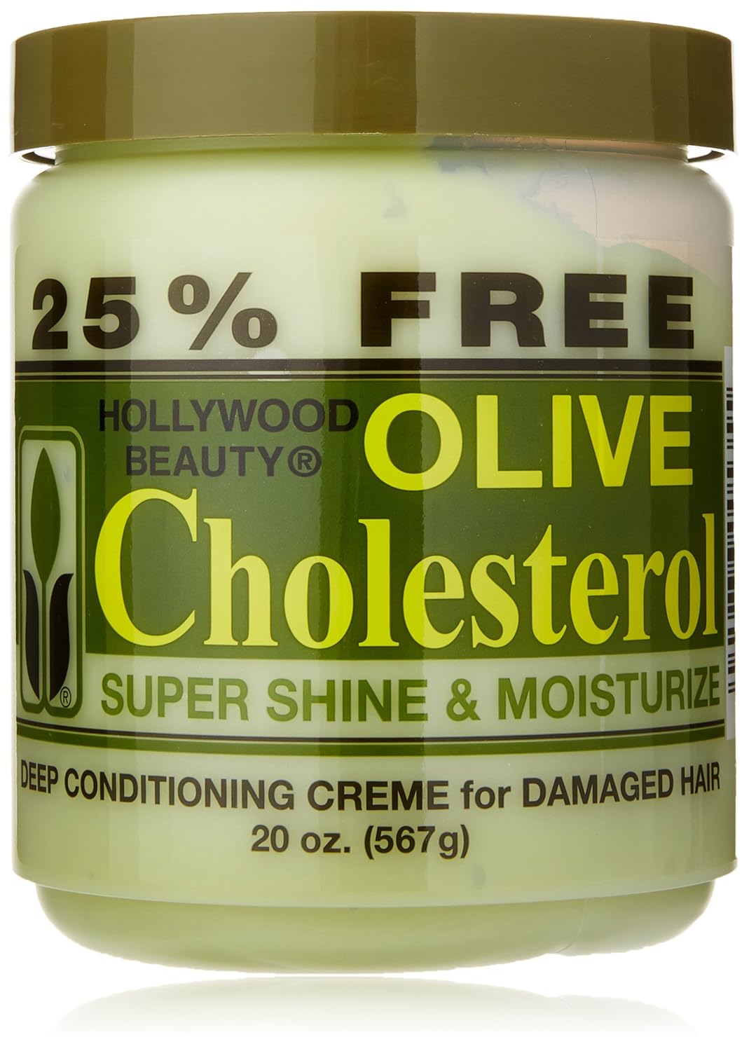 Amazon Com Hollywood Beauty Olive Cholesterol 20 Oz Hair Care Styling Products Beauty