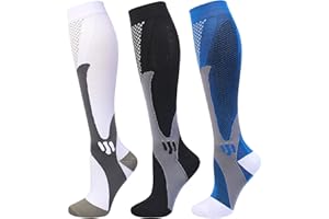 HYRIXDIRECT Compression Socks for Men Women 20-30 mmHg Compression Socks