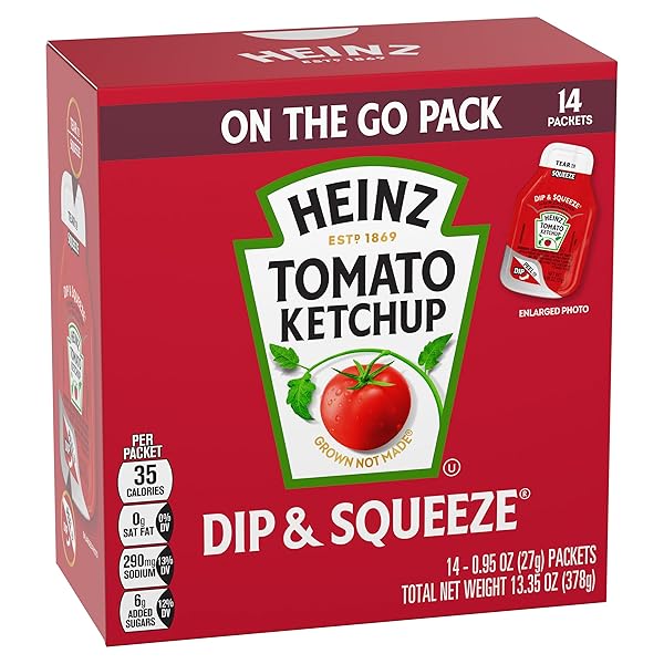 HEINZ DIP & SQUEEZE TOMATO KETCHUP