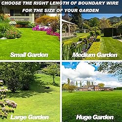 Multisland Universal Robotic Mower Boundary Wire