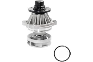 Tecoom 252-284 Water Pump with Gasket Compatible with BMW X3 X5 X6 320i 323ci 323i 323is 325ci 325i 325is 325xi 328ci 328i 328is 330ci 330i 330xi 335i 525i M3 Z3 Z4,2.0L 2.5L 3.0L
