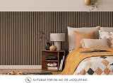 Fuse Acoustic Smoked Oak Wooden Wall Panel 120cm x 60cm 0.72m2 view 6