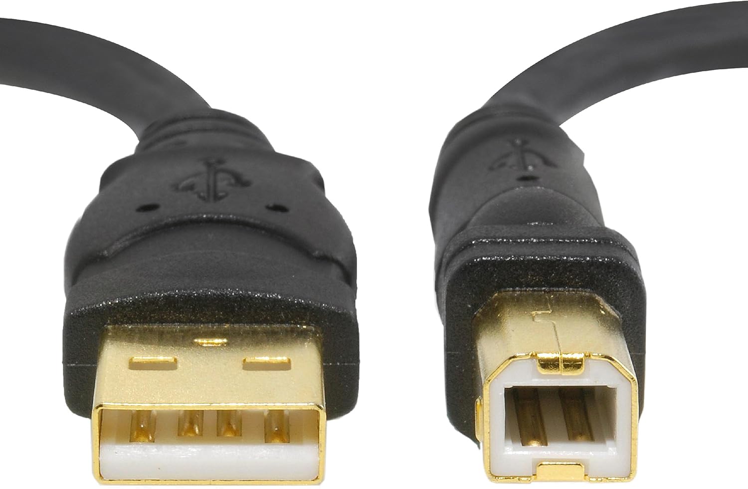 Mediabridge USB 2.0 - A Male to B Male Cable (10 Feet) - High-Speed with Gold-Plated Connectors - Black - (Part# 30-001-10B): Computers & Accessories