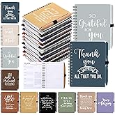 Tellingyou 20 Pcs Employee Appreciation Gift Bulk A6 to Do List Notebook with Ballpoint Pens Motivational Notepad for Coworker Social Worker Staff Teacher Nurse Dispatcher Volunteer (Neutral Colors)