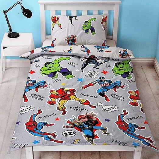 spiderman single bed set