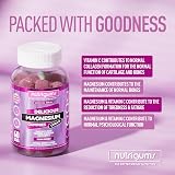 Nutrigums Magnesium Citrate 1250mg & Vitamin C Gummy 60 Vegan Gummies view 3