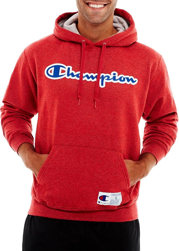 champion men's pullover retro graphic sweatshirt