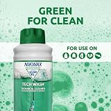 Nikwax Tech Wash 1 Litre Wash-In Cleaner for Waterproof Gear view 5