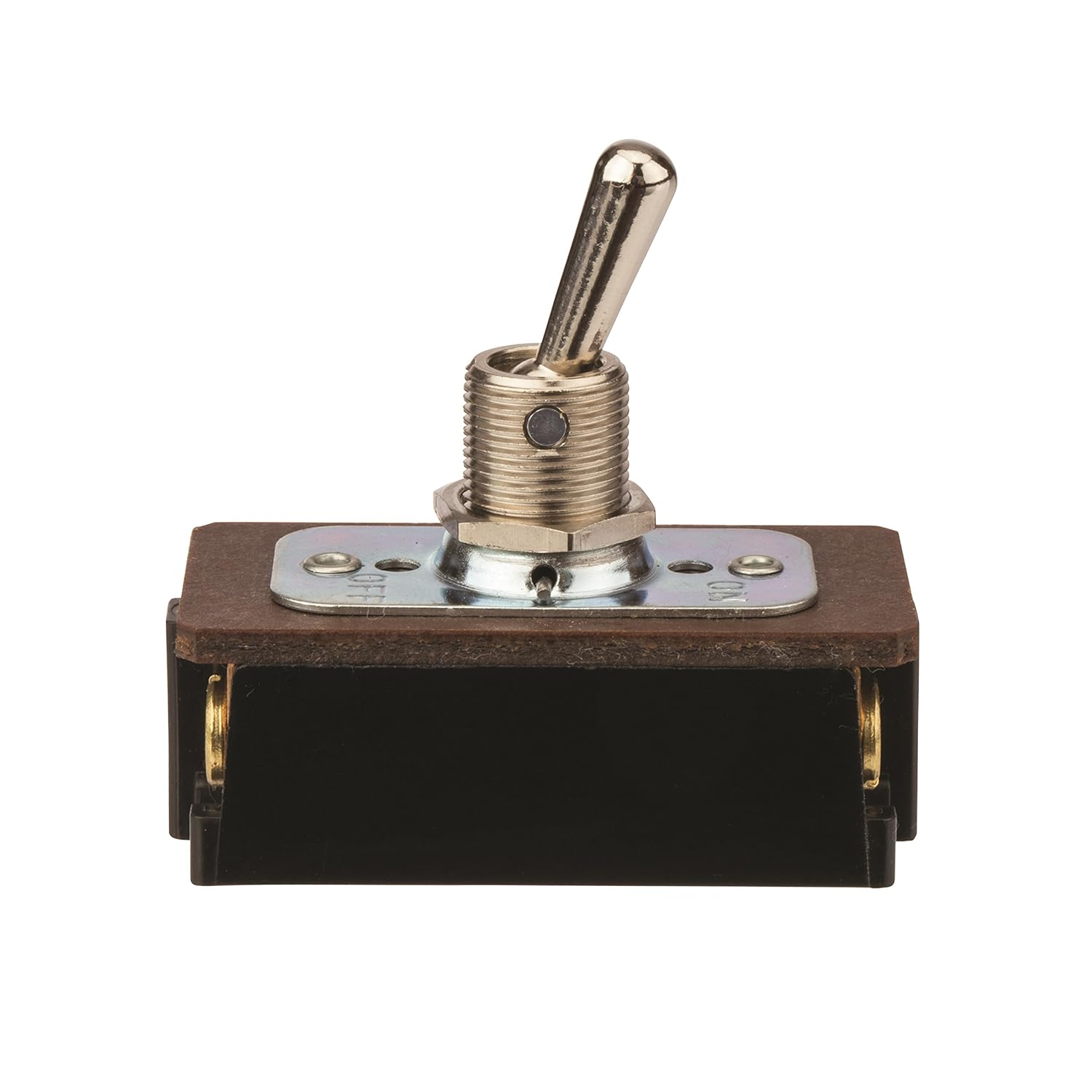 Brass/Nickel Actuator Maintained Contact and Multiple Pole Screws Connection Toggle Switch On