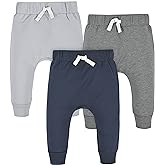 Gerber Baby-Boys Toddler 3-Pack Jogger Pants