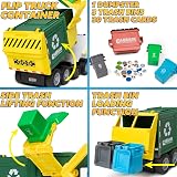 JOYIN Garbage Truck Toy with Lights Sounds Front Loader 3 4 5 6 7 8+ view 4