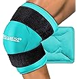Ankle Knee Ice Pack Wrap for Pain Relief,Ice Packs for Injuries Reusable Gel with Cold Compress for Tendonitis, Meniscus Tear, ACL,Swelling,Bruises,Arthritis,Surgery Recovery (1 Pack,Green)