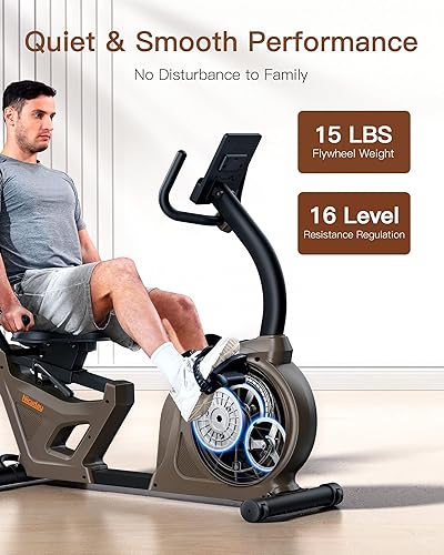 Exercise Bike 400 Pound Weight Capacity Niceday Recumbent