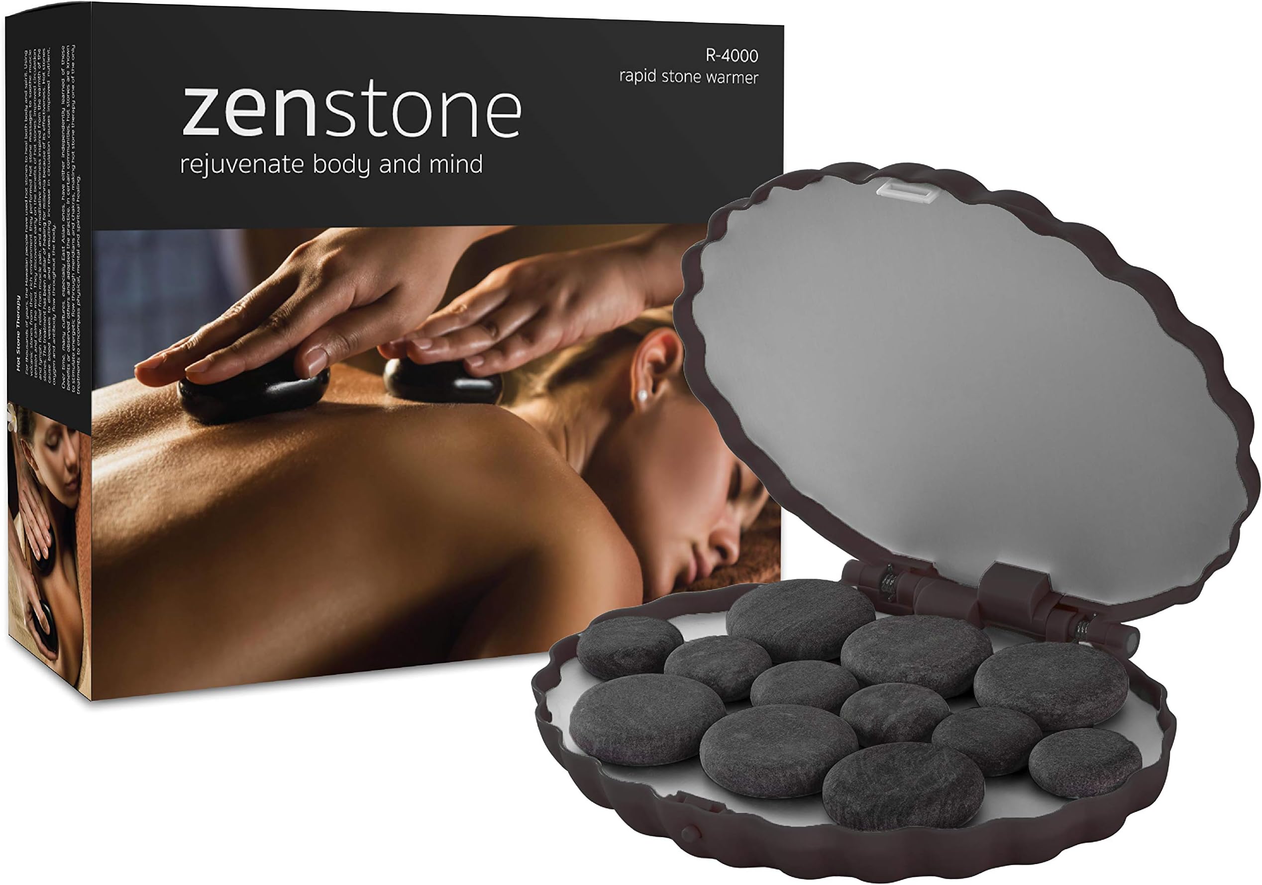 Zenstone Waterless System + 12 Gravity Hot Stones