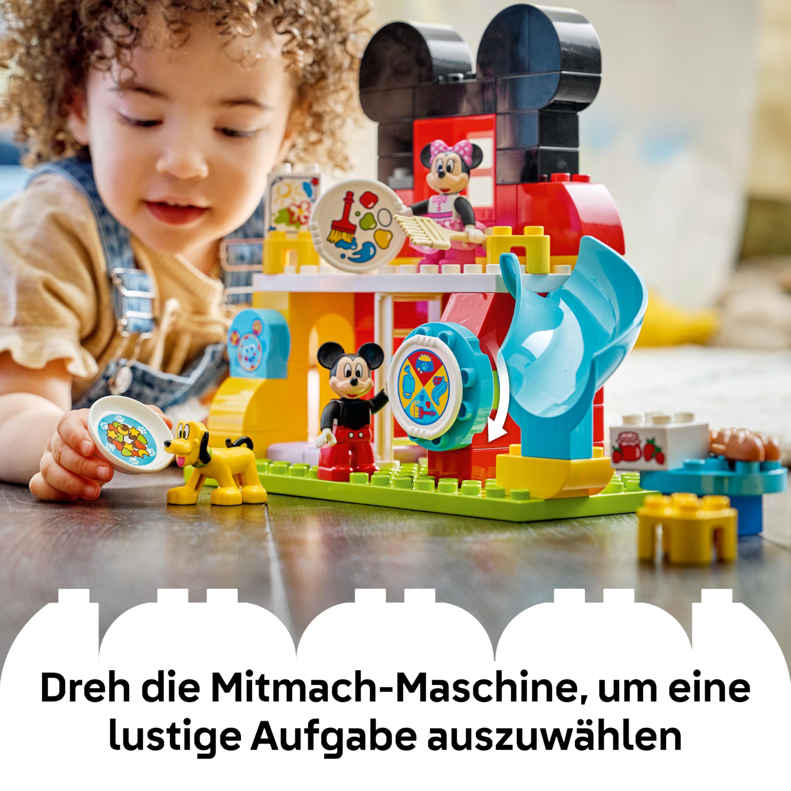 LEGO DUPLO | Micky Maus Wunderhaus mit Minnie und Pluto - Pädagogisches Feinmotorik Spielzeug für Kleinkinder - inkl. 3 Figuren & Toodles - Geschenk für Jungen & Mädchen ab 2 Jahren - 10465 5