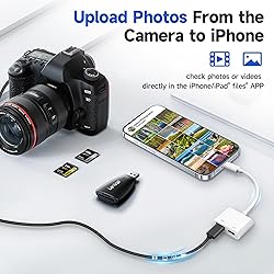 [Apple MFi Certified] Lightning to USB Camera