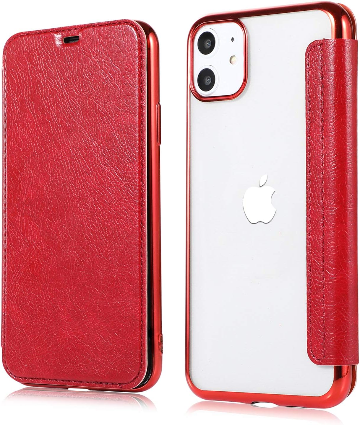 Amazon Co Jp Yuyib Iphone11 用 ケース 手帳型 背面 クリア 衝撃吸収 ディズニー 薄型 透明 Puレザー カード収納 純正 おしゃれ スマホケース Iphone 11 6 1 用 Iphone 11 6 1 ワインレッド 家電 カメラ
