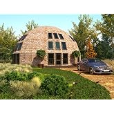 45 ft Wooden Dome Frame Kit &ndash; Large Geometric Timber Structure System | Prefabricated Architectural Dome Frame Components