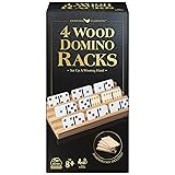 Spin Master Games, Wooden Domino Racks, Set of 4