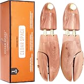 Cedar Space Cedar Shoe Trees for Men,1-2 Pairs Wooden Shoe Stretcher Tree, Natural Cedar Wood Shoe Trees Widener &amp; Shaper