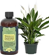 GardenNova Premium Liquid Peace Lily Fertilizer 3-1-2 8oz Indoor Plant