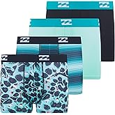 Billabong Boys Underwear 4 Pack Boxer Briefs for Boys 6-18 Durable Stretch Breathable Moisture Wicking