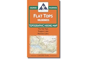 OUTDOOR TRAIL MAPS Flat Tops Wilderness - Colorado Topographic Hiking Map (2018)