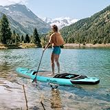 Marcello Inflatable Paddle Board 10'6 x 33 x 6 with Pump Leash Case Backpack view 7