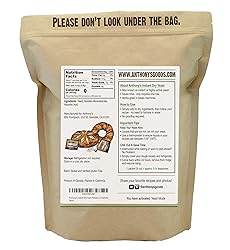Anthony's Instant Dry Yeast Packets, Contains 12