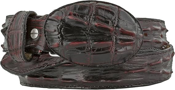 black cherry western belt