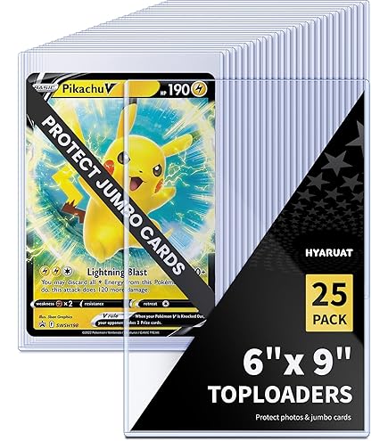 Amazon.com: Jumbo Card Sleeves (40pk Jumbo Sleeves - X-Large